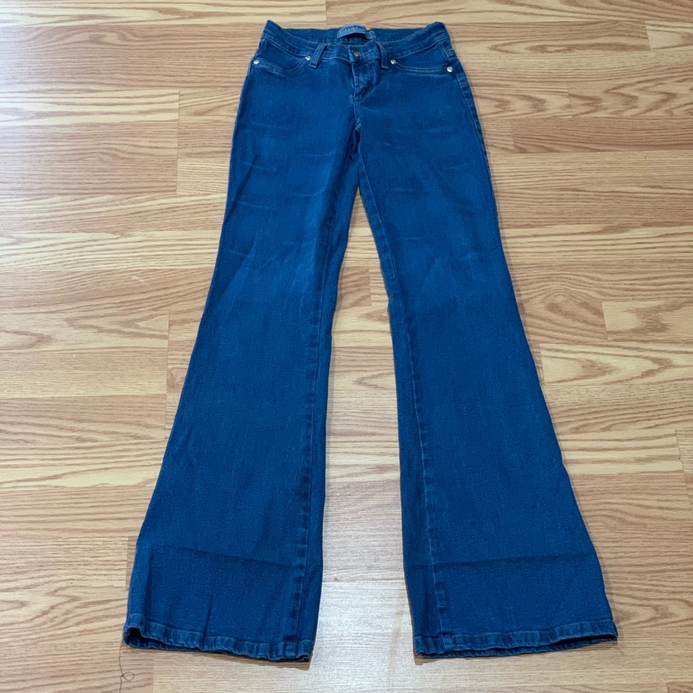New Max | Womens Wide Flared Leg 70s Jeans Size 4